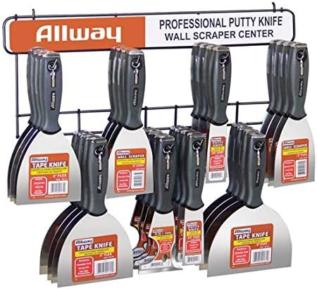 SXW8 Soft Grip Putty Knife & Scraper Merchandiser (40 Pc.)