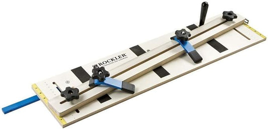 Rockler Taper Jig/Straight Line Jig - Power Tool Accessory Jigs Makes Tapered Cuts Fast - Wood Cutting Jig is Perfect for Chair Legs - Hardware Jig Includes 36” Miter Bar – Table Saw Accessories