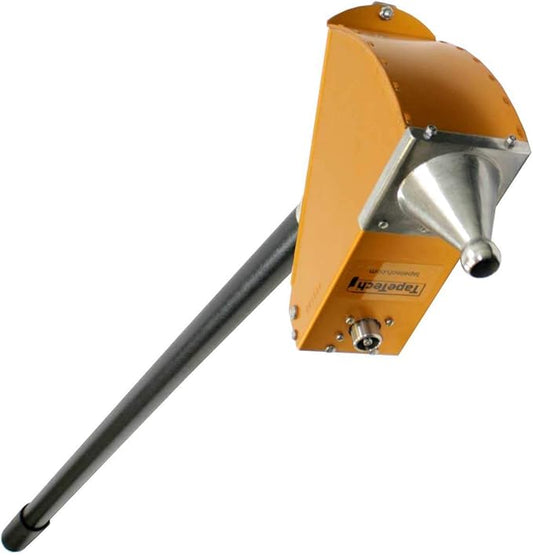 TapeTech Full Drywall Finishing Set with Extendable Handle, 10" and 12" Flat Boxes, Angle Head, Angle Box, Corner Roller, Pump