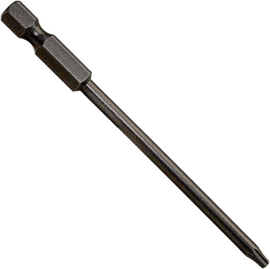 T10 x 3-1/2" Torx/Star Driver Bit - Quick Change Shank Bit for Screws and Fasteners Requiring (50)