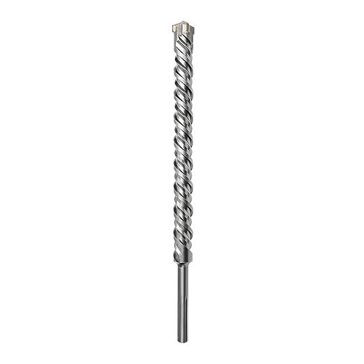 1-1/2 x 16 x 21 inch SDS Max Rotary Hammer Drill Bit, 38x540mm Carbide Tip Masonry Drill Bit,Concrete Drill Bit for Masonry, Brick, Stone, Concrete,38mm (1-1/2 in) Diameter