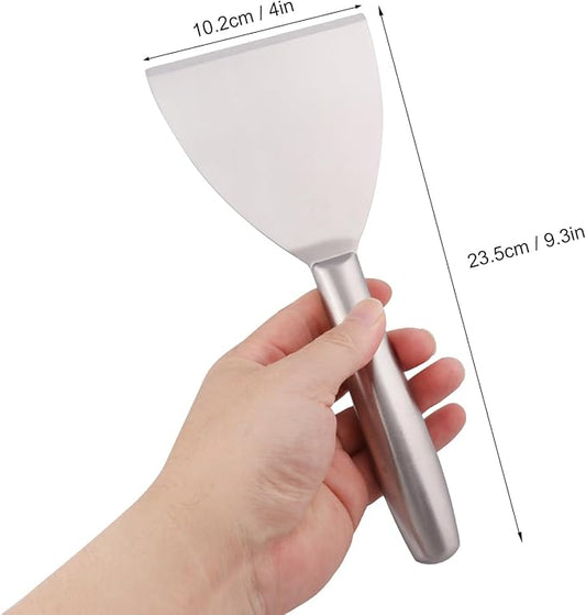 5 Pack 4 Inch Putty Knife Scraper, Putty Knife Set, Stainless Steel Putty Knife, Wallpaper Scraper Paint Scraper Tool for Spreading Drywall Spackle, Plasterboard Mud, Scraping Paint, by GENHAKON