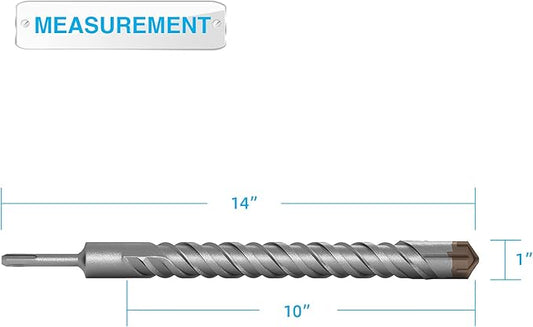 Patio 1?쇺?SDS Plus Hammer Drill Bit for Rotary Masonry Hammer Concrete Cement Surface