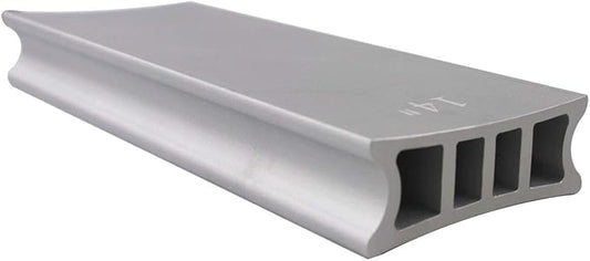 Guyker Two-Way Radius Sanding Block for Fret Leveling Fingerboard - Aluminum Sanding Beam Luthier Tool for Guitar & Bass Repair & Maintenance CNC Machined (1 Piece, Radius 10??+ 14??
