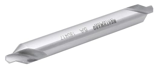 Accusize Industrial Tools (#1-#5), 3/64"-3/16" 5 pc H.S.S. M2 Long Series Center Drill Set, 4" Length, 3560-1001