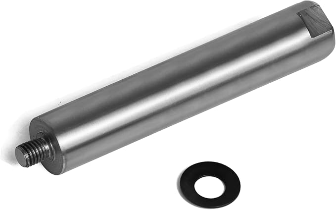 1" Dia Post with 5" Total Length for Wood Lathe Tool Rest Including Thread, M10X1.5 Thread