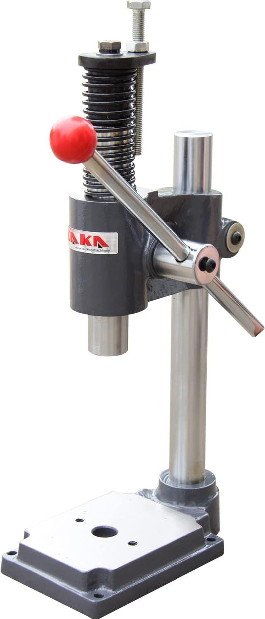 KAKA INDUSTRIAL Arbor Press, 2-Ton Capacity Manual Press, Hand Punching Machine, Adjustable Height up to 8 inch for Bearing Installation, Metal Bending and Assembly Work AP-2S
