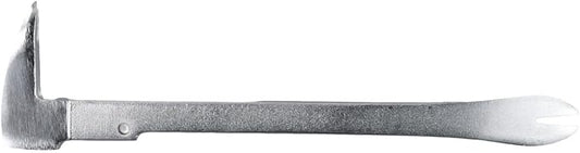 Nail Puller Extractor and Remover Tool with Dual Strike Zones, Precision Claws for Embedded or Headless Nails, Metal Carpentry Pry Bar for Woodworking and Household Repairs, Silver(D)