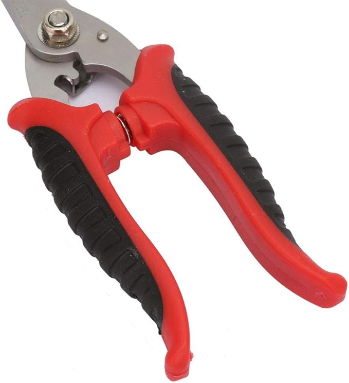 Heavy Duty Straight Cut Shears Metal Sheet Cutter 200mm Gardening Scissors NonSlip Handle for Hard Materials