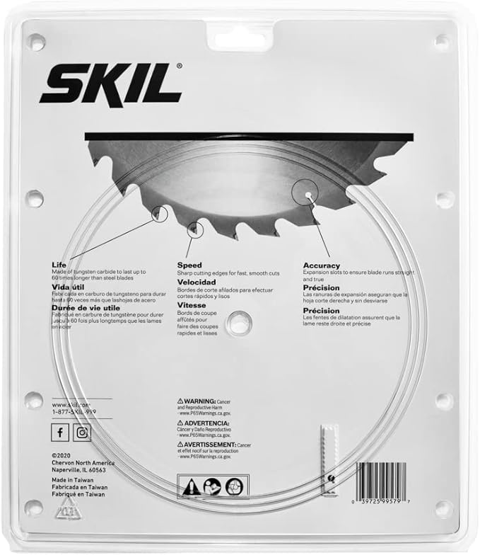 SKIL 10" 28T Saw Blade for SKIL Model TS6307-00/ MS6305-00-75128M