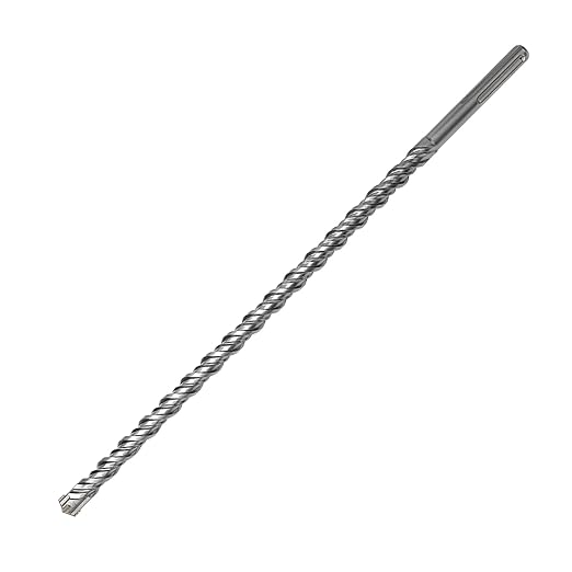 7/8 x 23.6 inch SDS Max Rotary Hammer Drill Bit,22x600mm Carbide Tip Masonry Drill Bit,Concrete Drill Bit for Masonry, Brick, Stone, Concrete (Length :600mm / 23.6 inch, 22mm (7/8 in) Diameter)