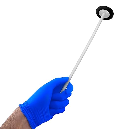 Neurological Reflex Hammers for Cutaneous and Superficial Responses, Neurologic Reflex Diagnosis and Testing (Babinski White Long Reflex Hammer Plastic Handle)