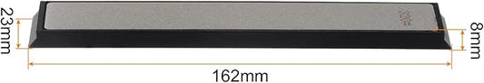uxcell Diamond Sharpening Stones 320 Grit Whetstone Knife Sharpener Stone with Non-Slip Base