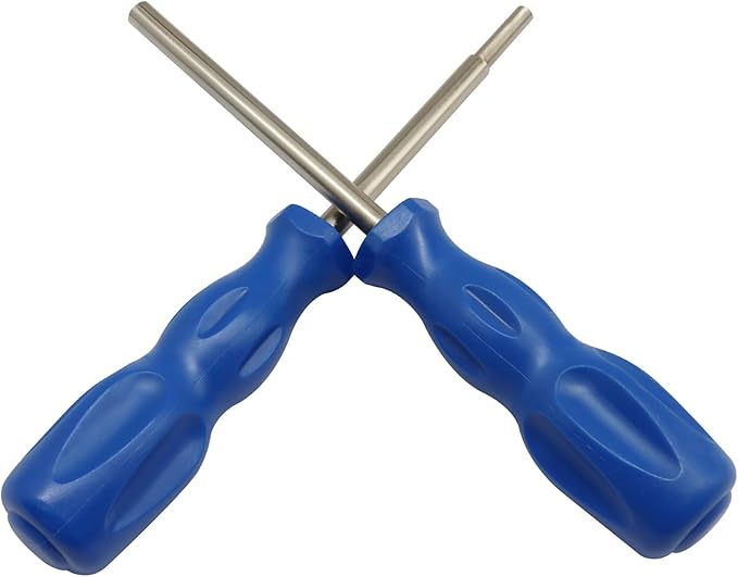 3.8mm and 4.5mm Gamebit Screwdriver Set, Security Screwdriver Bits for Opening Nintendo, Sega Consoles and Game Cartridges (Blue)
