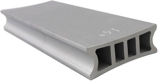 Guyker Two-Way Radius Sanding Block for Fret Leveling Fingerboard - Aluminum Sanding Beam Luthier Tool for Guitar & Bass Repair & Maintenance CNC Machined (1 Piece, Radius 12??+ 16??