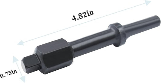 32029 Air Hammer Socket Adapter,37315 3/8" & 37316 1/2" Shake 'n Break Pneumatic Hammer Bolt Breaker Air Hammer Attachment 2pcs