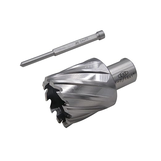EST M2AL Annular Cutter 1" DOC with Pilot Pin (D1-7/16'' X 1'')