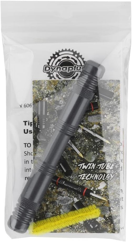 Dynaplug Racer Pro Bicycle Tire Repair Tool 100% USA MADE (Gun Metal)