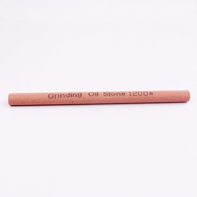 10pcs Sharpening Stone Set-10 Grit Cylindrical Assorted Sizes Whetstone Sharpener Polishing Honing Stone Kit 80# 120# 180# 240# 320# 400# 600# 800# 1000# 1200# (5.9x0.39inch)