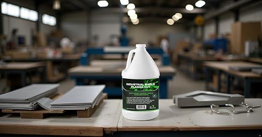Plasma Cut - Green Coolant - Table and CNC Cutting Coolant (1 Gallon)