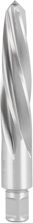 Accusize Industrial Tools 1 in. H.S.S. Aligning Reamers with 3/4 inch Weldon Shank, Spiral Flute, 0521-0001
