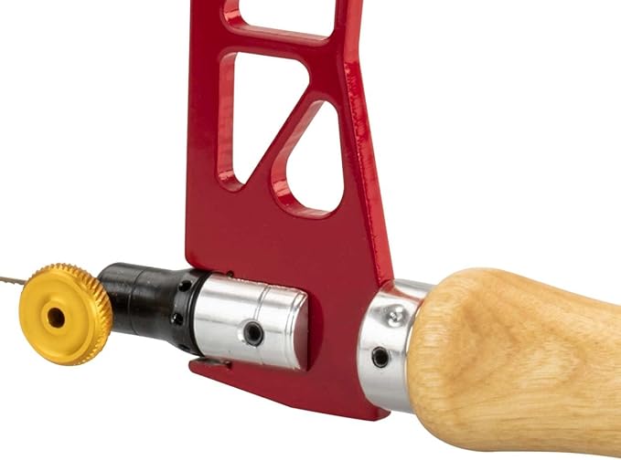 Knew Concepts 3??Mk.IV Heavy Duty Fret Saw With Lever Tension And Swivel Blade Clamps