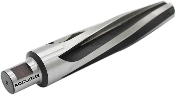 Accusize Industrial Tools 1-3/16'' H.S.S. Aligning Reamer with 3/4'' / 0.75'' Weldon Shank, Spiral Flute, 0521-1316