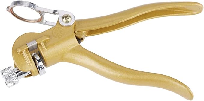 Saw Set Plier, Hand Saw Setting Tool with Magnifier, Woodwork Hand Tools for Woodworking, 18 X 7 X 4cm
