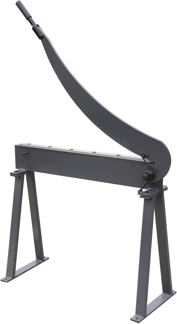 KAKA INDUSTRIAL Sheet Metal Shears,31-Inch 16Gauge (0.06 Inch) Guillotine Metal Shear,Sheet Cutter with Stand for Industrial Fabrication and Construction HS-30