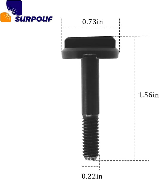 06-75-0025 Blade Backing Pad Screw Replacement Part Fits For Milwaukee 2626-20 18-Volt Multi-Tool (2pc 06-75-0025)