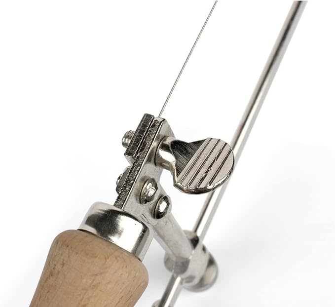 1PC Coping Saw Steel Frame With 0.3mm Diamond Wire Saw For Wood Stone Metal Cutting Multi function Hand Tool