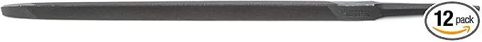Nicholson 8"" Triangle Single Cut Slim Taper File - 14290MN", multi, one size