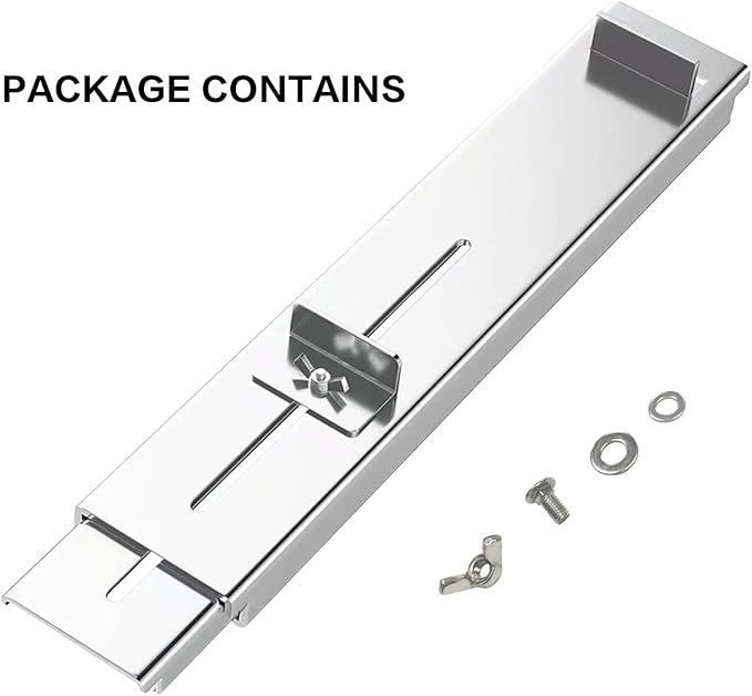Sharpening Stone Holder, Stainless Steel Whetstone Holder Sink Bridge, Adjustable No-Slip Grindstone Holder with Wing Nuts for Easy Honing