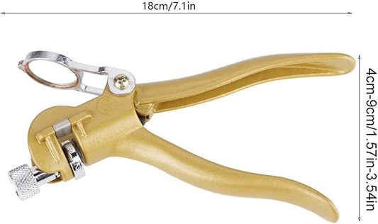 Saw Set Plier Tool Zinc Alloy Copper Alloy for Setting and Sharpening Handsaw Teeth in Woodworking Hand Tools DIY Projects