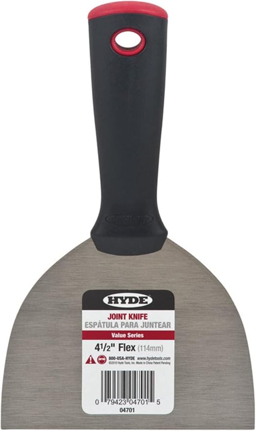 Hyde Value Series 4-1/2 in. W Carbon Steel Stiff Scraper - Case of: 55
