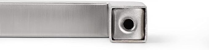 Probrico 10 inch Hole Center Satin Nickel Square Bar Kitchen Cabinet Pulls Stainless Steel Drawer Handles Modern Kitchen Wardrobe Bathroom Cabinets Cupboard Dresser Door Hardware,30 Pack