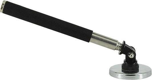 30lb Telescoping Heavy Magnetic pickup tool 36"long, large-area 2.36"magnet, the suction is more stable,Rotate telescopic handle with lanyard sweeper,Great for working with small metal parts. (1PCS)