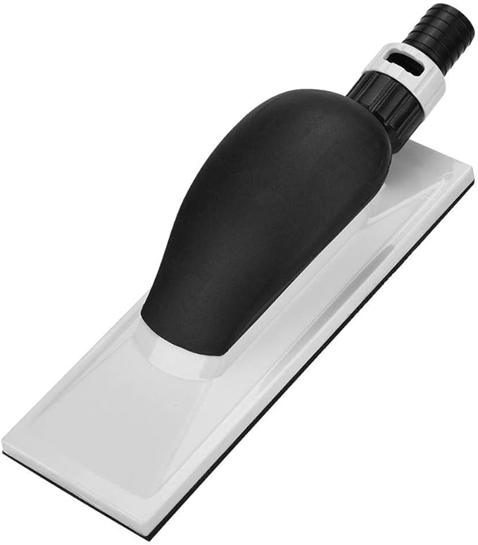 Sanding Block, Vacuum Hand Sander Sanding Grinding Sponge Pad Dust 200 x 70mm for Wood Polishing, Household Cleaning, Car Repair