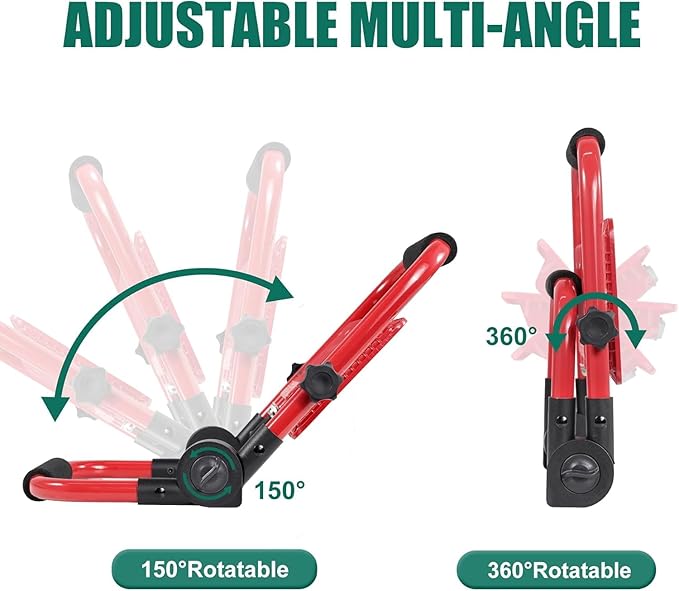 HYCHIKA 6.2A Mini Circular Saw with 3 Blades, Reciprocating Saw, 30W LED Work Light, 3-Tool Power Tool Set Combo Kit