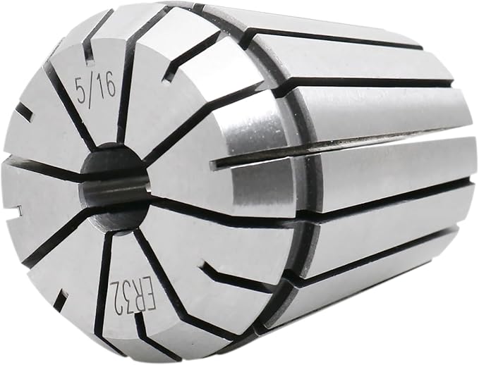 Accusize Industrial Tools - Precision ER32 Collet Set, 18 Pcs, Sizes 3/32'' to 25/32'', High Accuracy, Durable Storage Box, 0223-0880