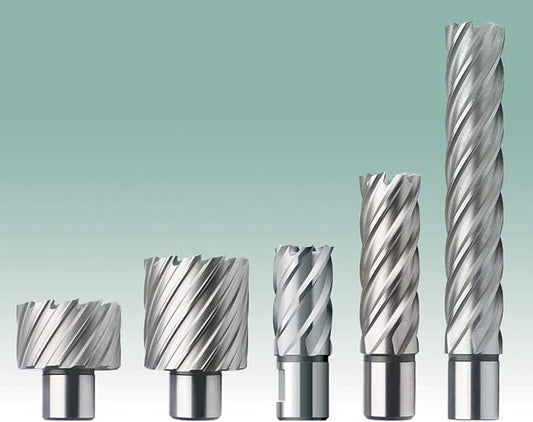CS Unitec 6-1-630 15/16" x 6" High-Speed Steel Unibroach Annular Cutter 15/16" Cutting Diameter High Speed Steel Uncoated (Bright) Coating Cut Cutting Angle 6" Flute