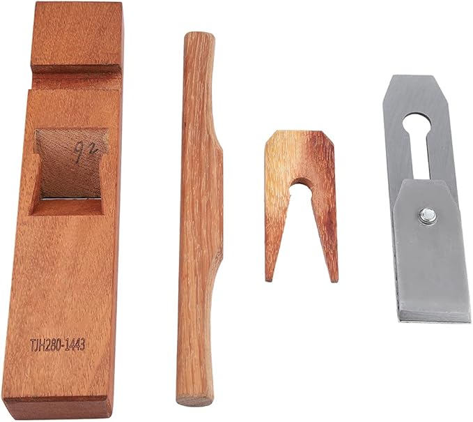 Woodworking Hand Plane Portable Mini Wood Plane for Smooth Planing with Sharp Plane Blade, 280mm Carpenter Woodcraft Tool