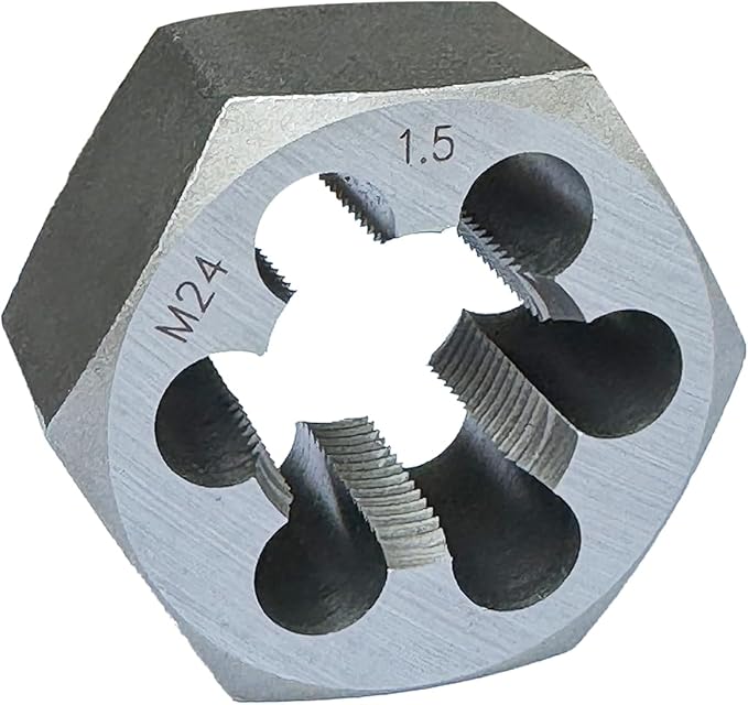 Yamesh M24 x 1.5 Hex Die Rethreading Die Thread Die Carton Steel For Right Hand