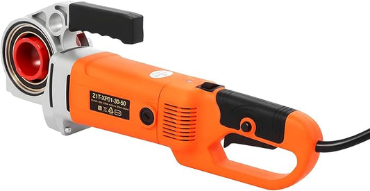 Electric Pipe Threader Kit 1/2 to 2 Inch Portable Electric Pipe Threading Tool, 2300W Handheld Ratchet Pipe Threader Machine with 6 Dies for Galvanized Pipes, Iron, Steel & Plastic Pipes