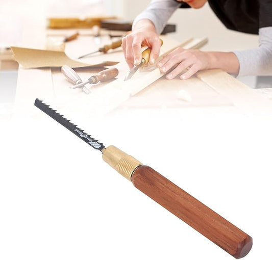 Dpofirs 5 Manual Saw Kit, Hex Shaped Handle, 5 Blades, Detachable Woodworking Hand Saw, for Home Projects