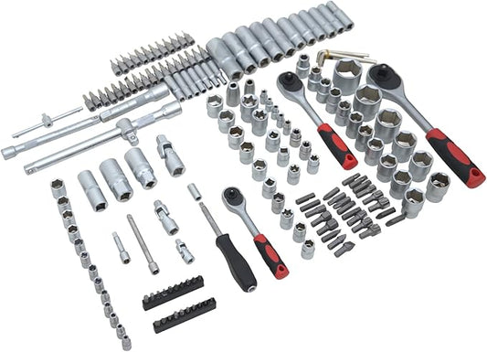 Ultimate Sockets Set Comprehensive Hand Tool Set Perfect for Home Essentials College Dorm Car Emergency Kit Ideal Apartment Essentials & Men?셲 Tools Gift
