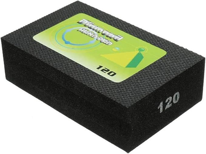 Sanding Blocks 120 Grit Polishing Grinding Block Diamond Polishing Hand Pads Block For Granite Marble Glass Grinding