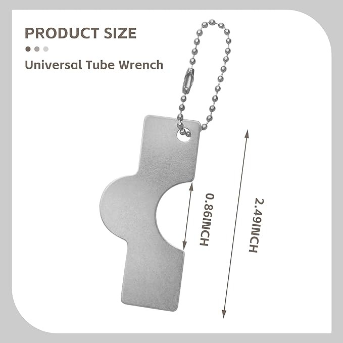 CMENINCY Universal Tube Wrench - 2PACK
