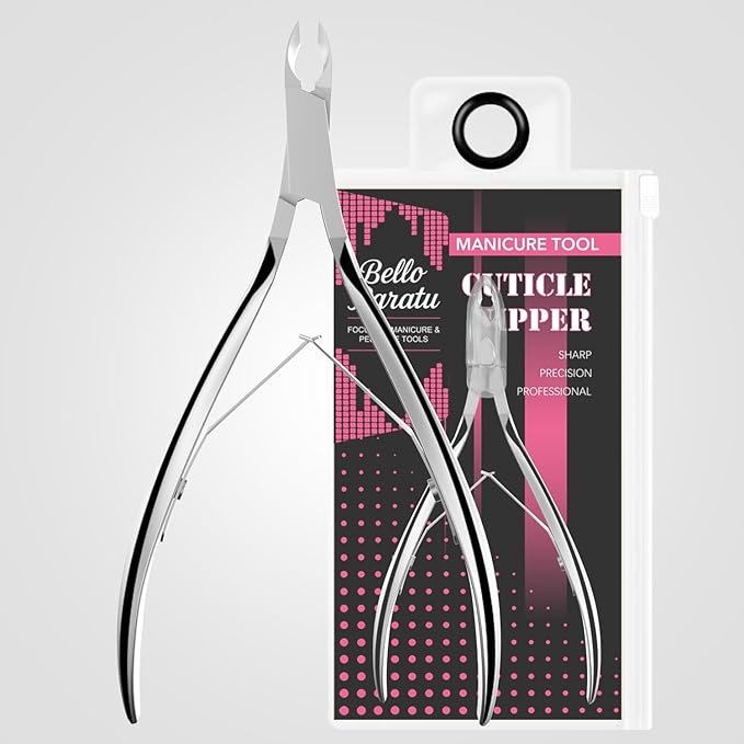 Professional Cuticle Trimmer Stainless Steel Cuticle Nippers Ultra Sharp Manicure Nail Cuticle Clippers Nail Tools