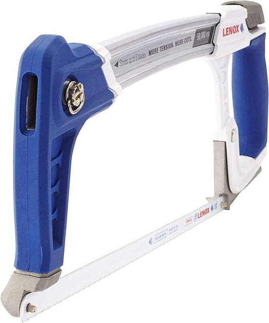 LENOX Tools High-Tension Hacksaw, 12-inch (12132HT50) (Metal/Improved Version)